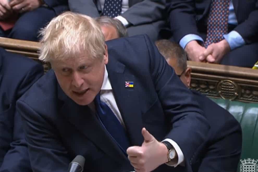 Conservative MPs have been urged to back a parliamentary investigation into whether Boris Johnson misled the House of Commons on at least four occasions over the partygate row (House of Commons/PA)