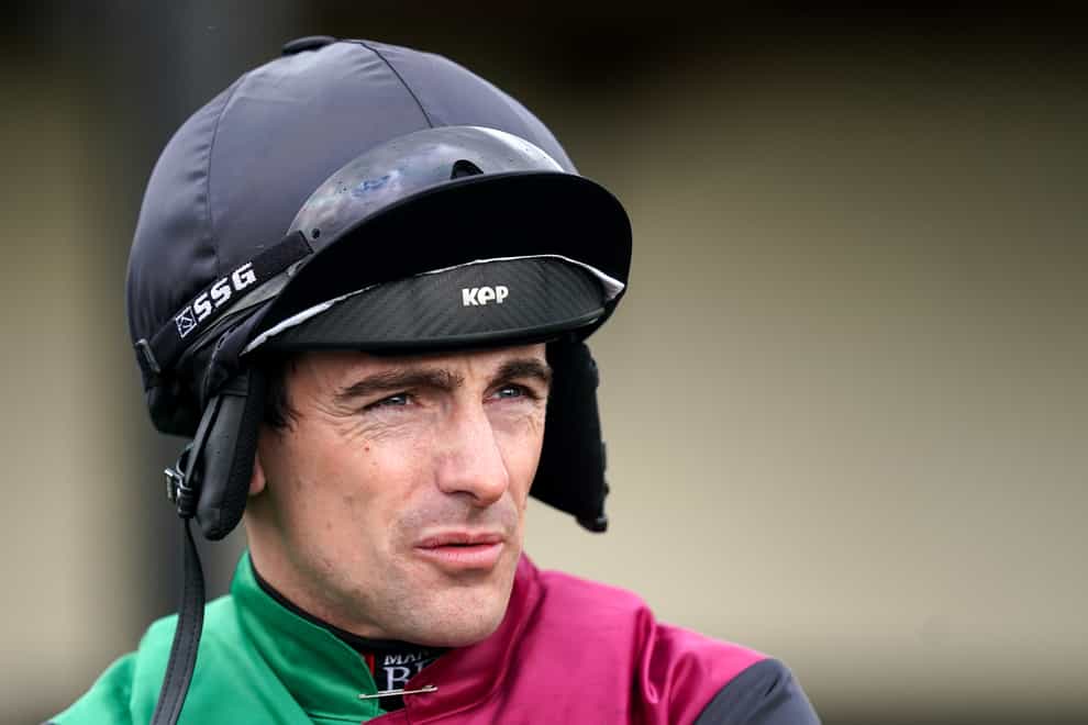 Brian Hughes is only the fourth jockey to ride 200 winners in a jumps season (Mike Egerton/PA)