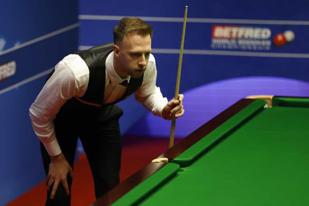 Judd Trump had raced into a 3-0 lead in his opening match at the Crucible (Richard Sellers/PA)