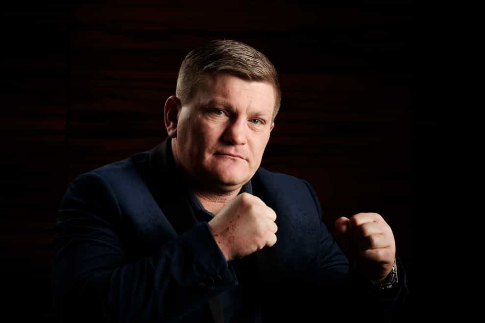 Ricky Hatton is returning to the ring at the age of 43 (John Walton/PA)