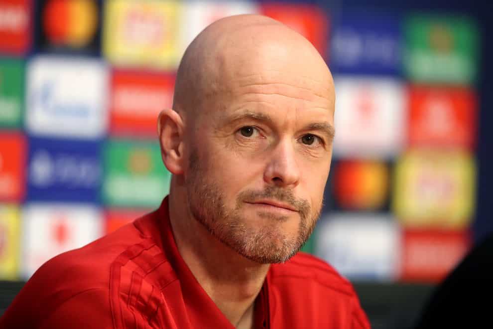 New Manchester United manager Erik ten Hag has spent the last two decades developing his coaching reputation (Adam Davy/PA)