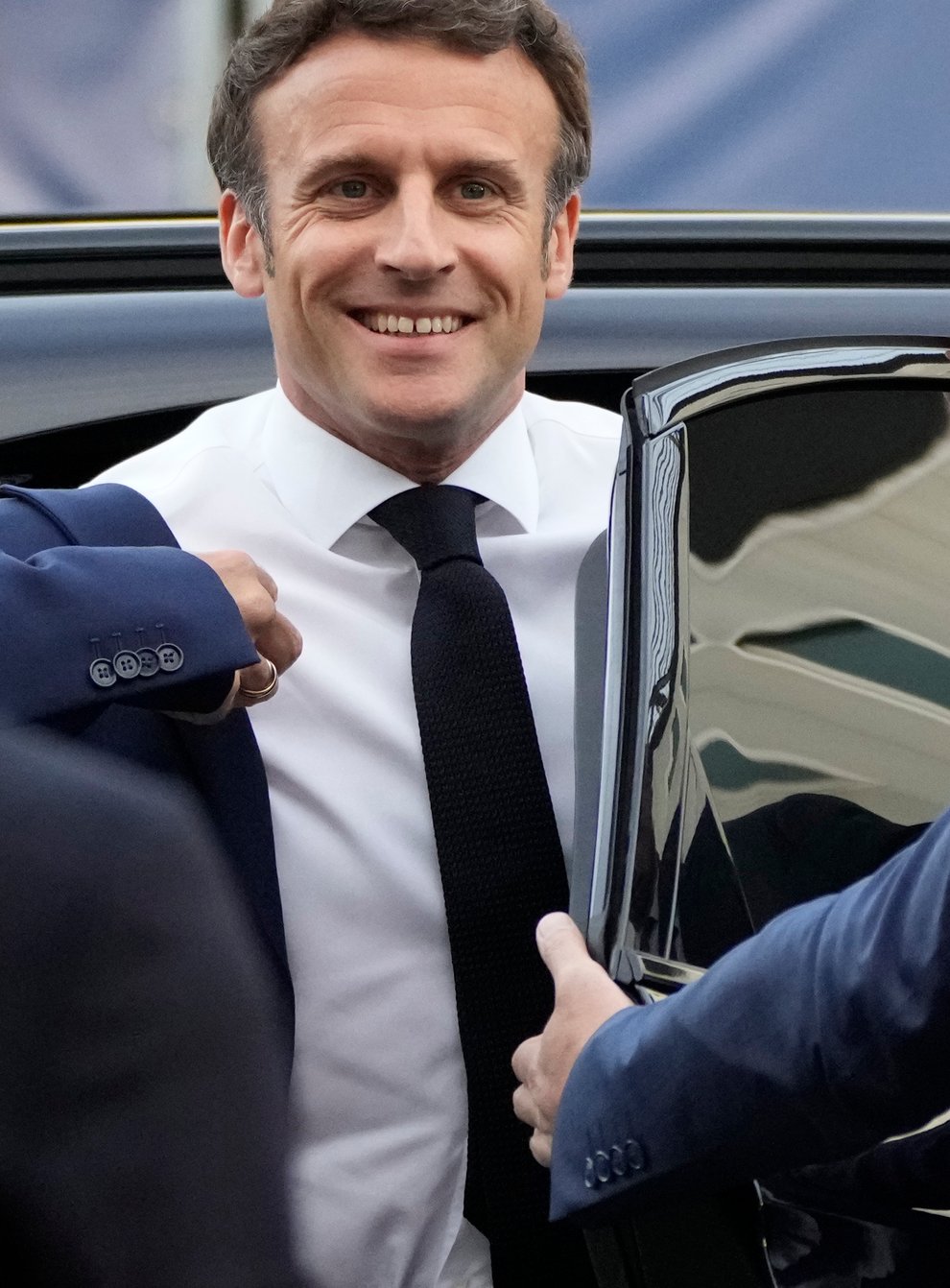 Emmanuel Macron (Francois Mori/AP)