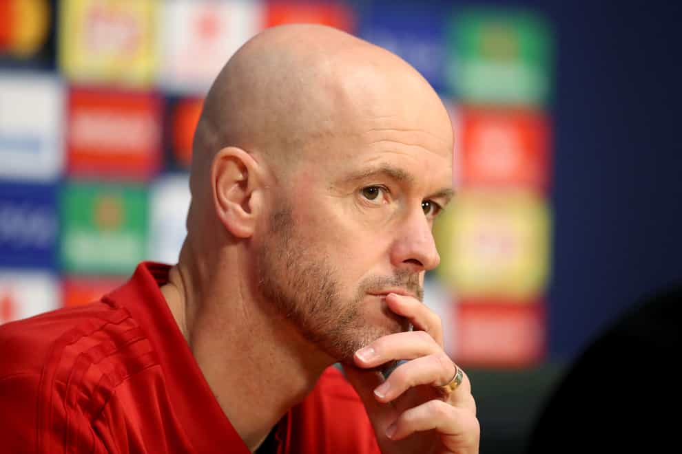 Ajax manager Erik ten Hag was announced as the next man in charge of Manchester United (Adam Davy/PA)