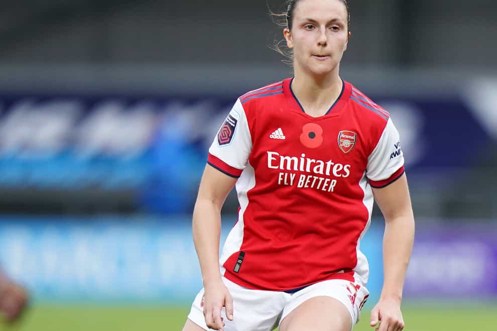 Lotte Wubben-Moy has signed a new deal with Arsenal (Tess Derry/PA)