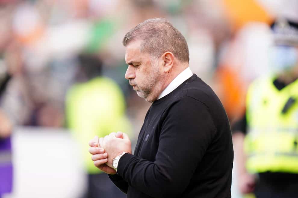 Ange Postecoglou’s side are looking to bounce back (Jane Barlow/PA)