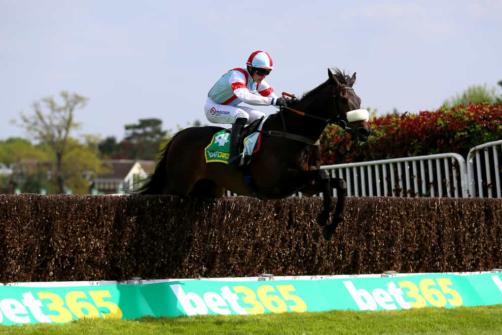 Saint Calvados on his way to winning the Oaksey Chase at Sandown (Nigel French/PA)