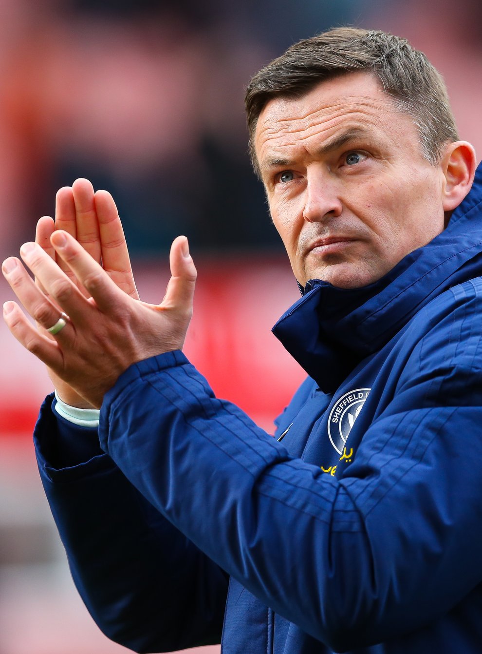 Paul Heckingbottom was pleased with United’s win (Barrington Coombs/PA)