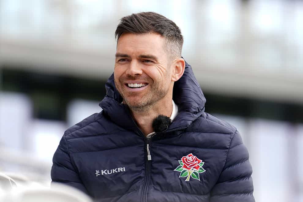 England’s record wicket-taker James Anderson claimed his first wicket of the season for Lancashire against Gloucestershire (Martin Rickett/PA)