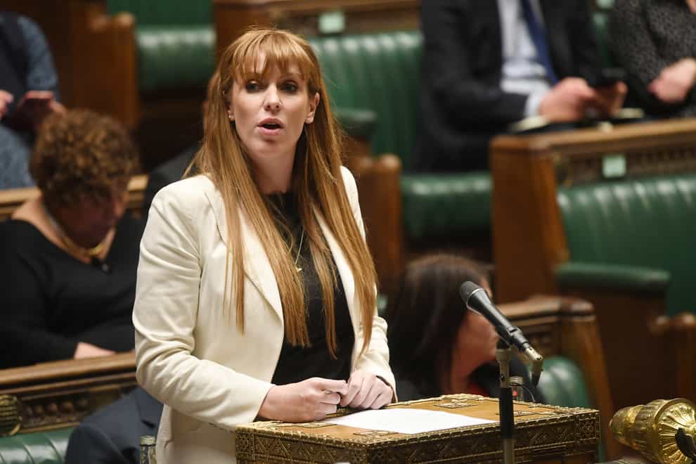Labour deputy leader Angela Rayner said she would not let the briefings intimidate her (UK Parliament/Jessica Taylor)