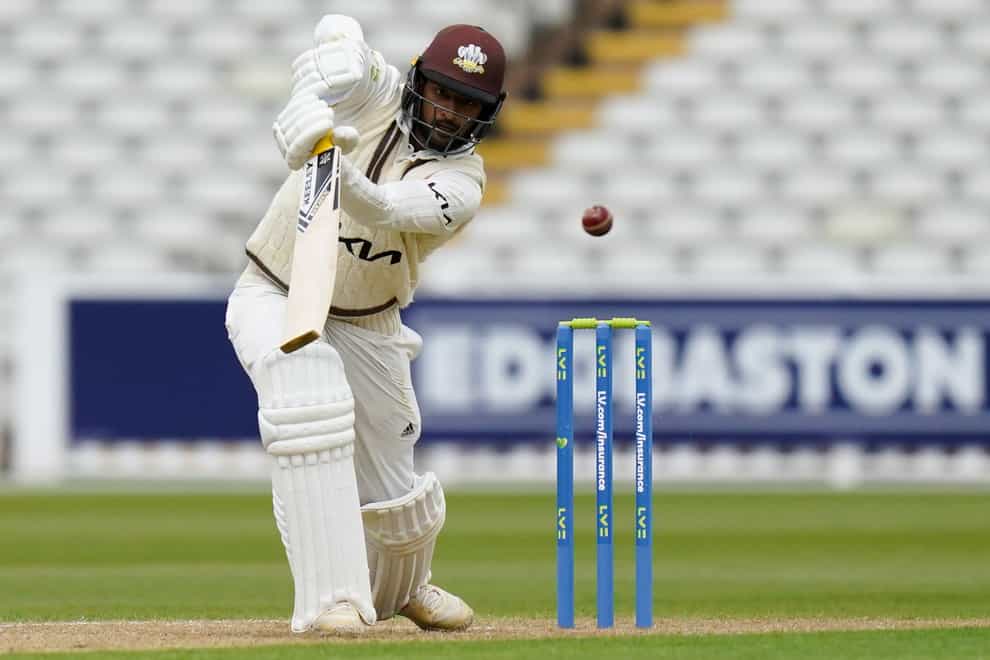 Ryan Patel hit a century in Surrey’s victory over Somerset (Jacob King/PA)