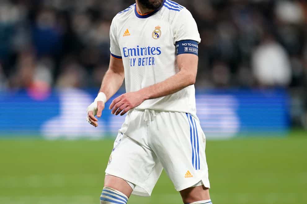 Karim Benzema has been in devastating goalscoring form for Real Madrid this season (Nick Potts/PA)