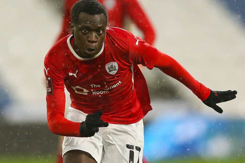 Claudio Gomes is a doubt for Barnsley ahead of their clash with Blackpool (Barrington Coombs/PA)