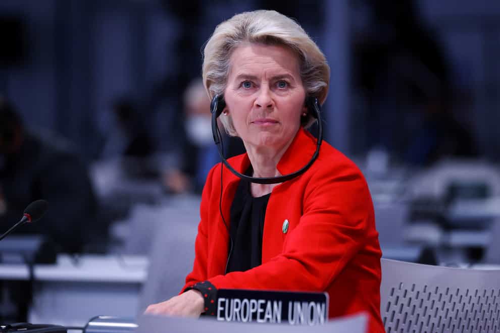 European Commission President Ursula von der Leyen (AP)