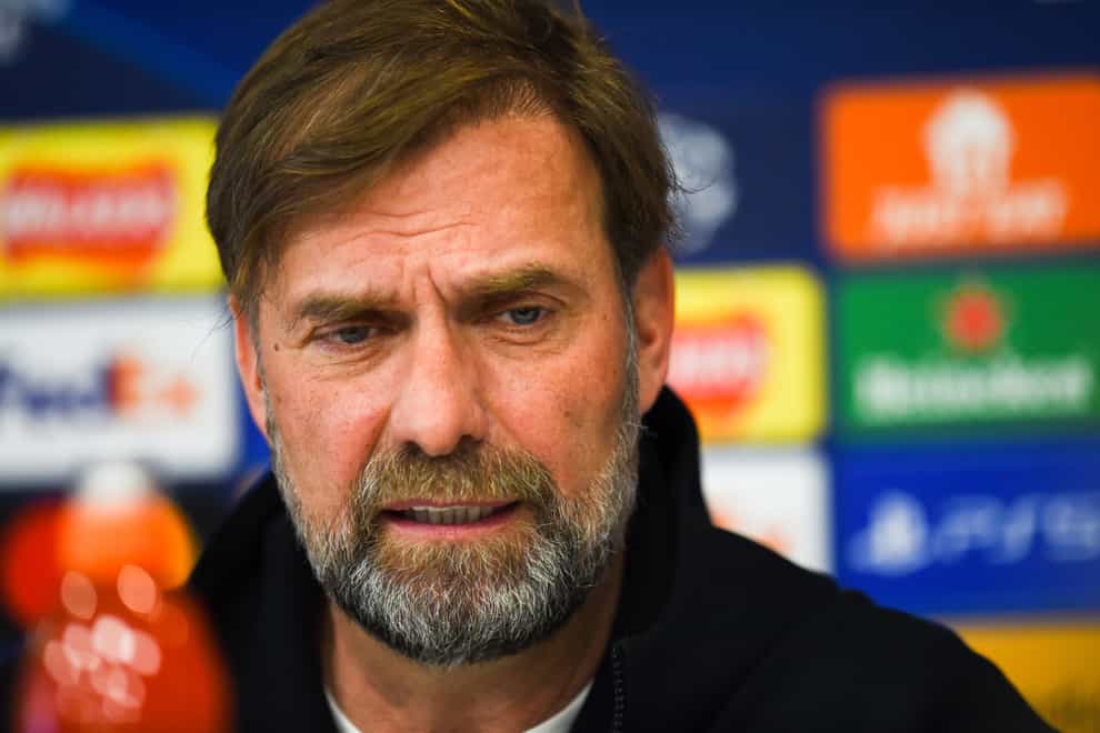 Jurgen Klopp’s Liverpool face Villarreal on Wednesdady (PA)