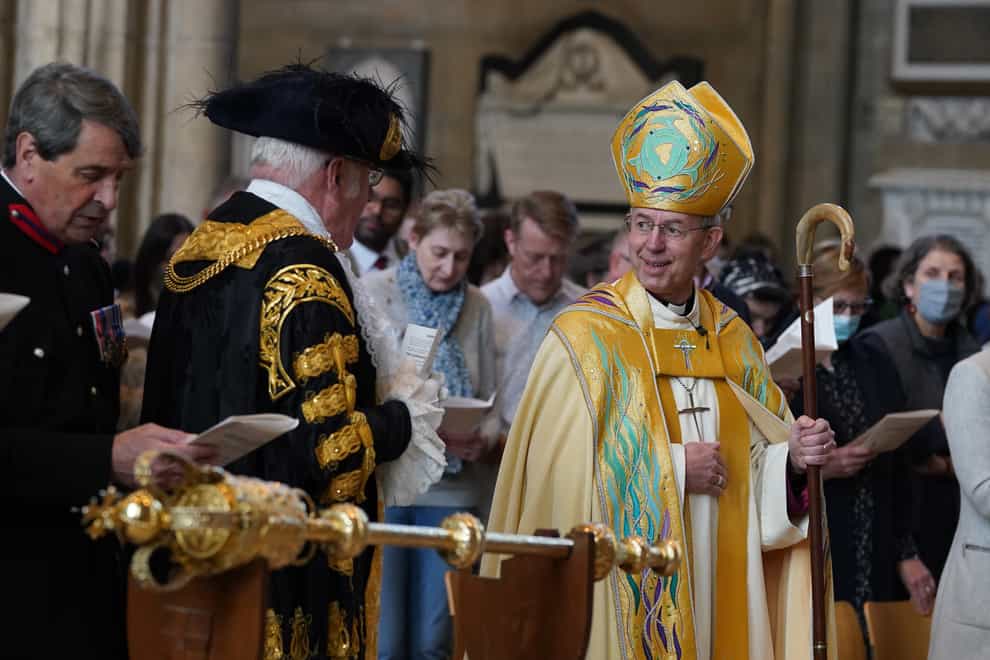 The Archbishop of Canterbury Justin Welby has again spoken out against the Government’s new migration policy, warning that the Church of England ‘is not a passive observer of migration policy’ (Gareth Fuller/PA)