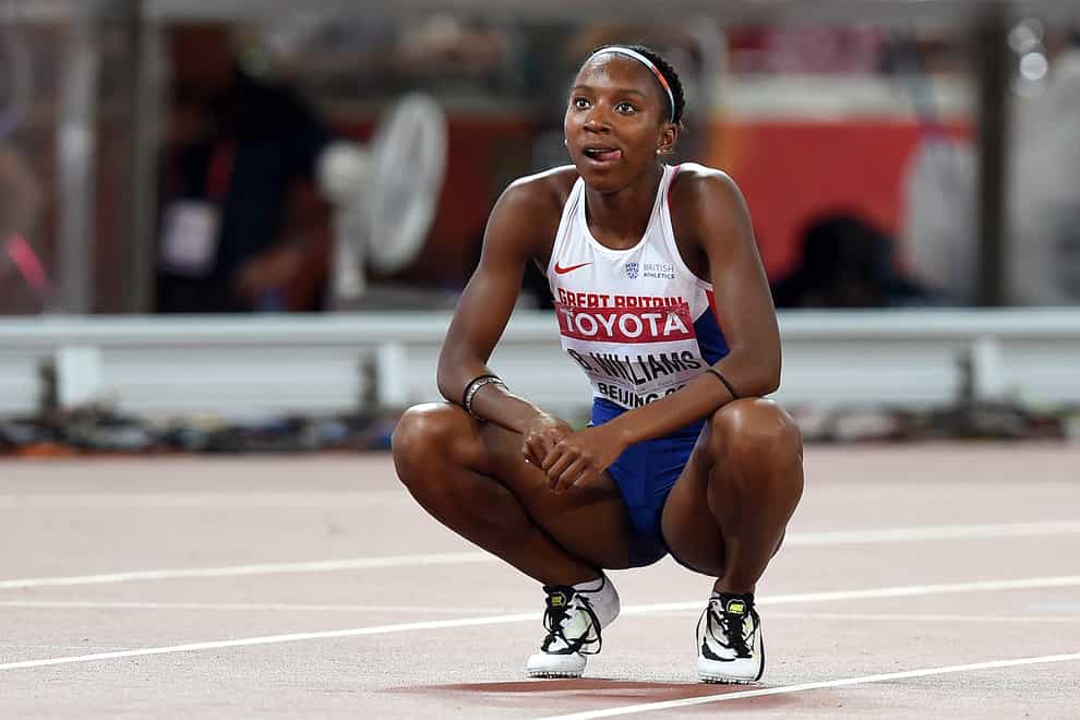 Athlete Bianca Williams, who was stopped, searched and handcuffed by police in July 2020 (Martin Rickett/PA)