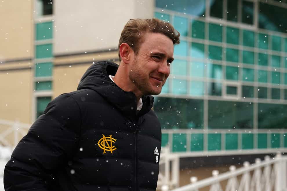 Stuart Broad is set for a return to action with Nottinghamshire (Zac Goodwin/PA)