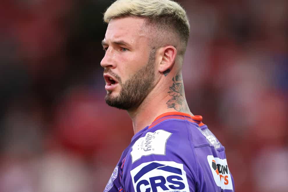 Former Wigan full-back Zak Hardaker will have to wait to make his return for Leeds after falling ill (PA Images/Richard Sellers)