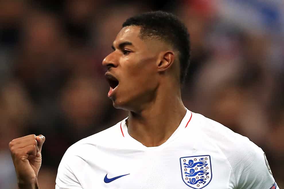 Marcus Rashford was targeted by racist abuse after the Euro 2020 final last summer (Mike Egerton/PA)