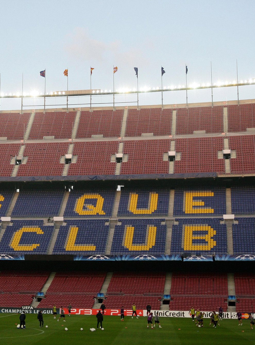 Barcelona’s Nou Camp Stadium is being redeveloped (Dave Thompson/PA)