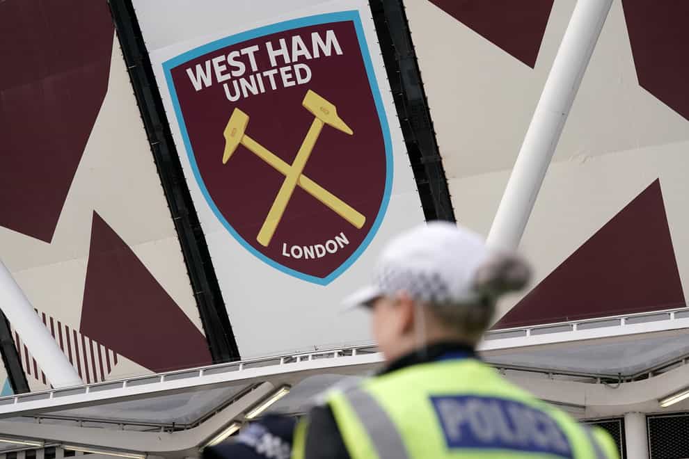 West Ham are investigating an alleged attack on German commentators (Nick Potts/PA)