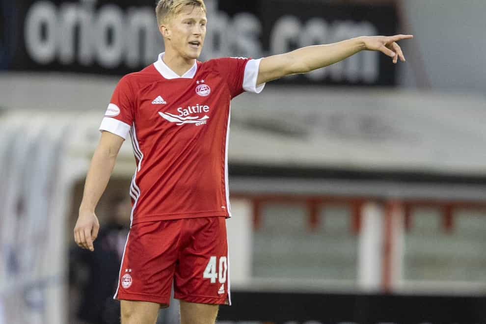 Aberdeen are without Ross McCrorie (Jeff HolmesPA)