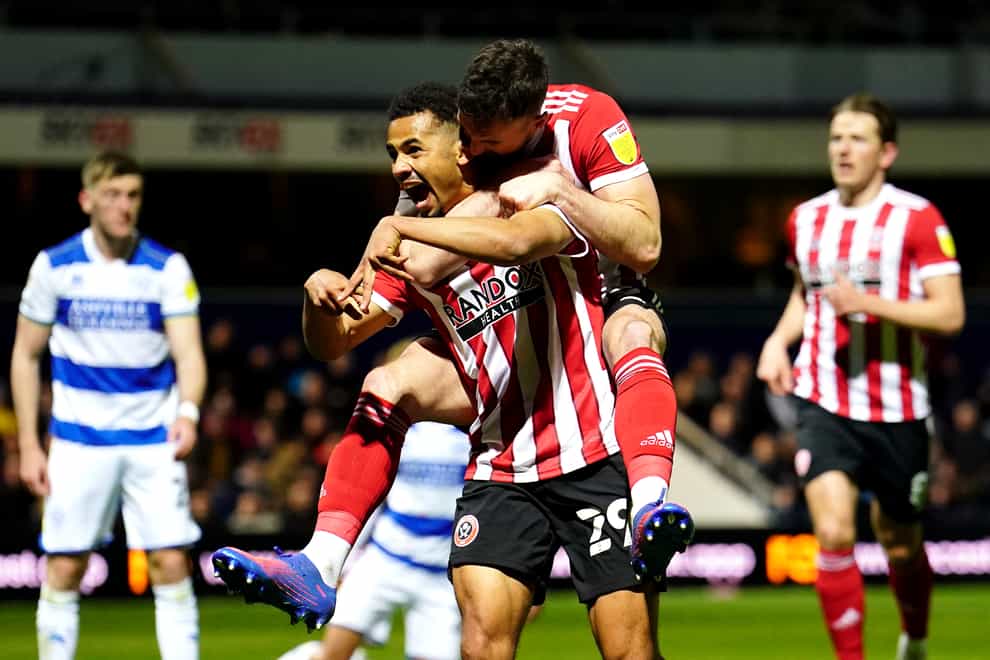 Sheffield United claimed a valuable win at QPR (Adam Davy/PA)