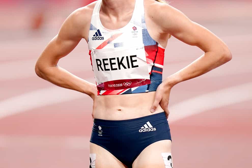 Jemma Reekie finished just outside the medals in the Tokyo Olympics 800 metres final (Mike Egerton/PA).