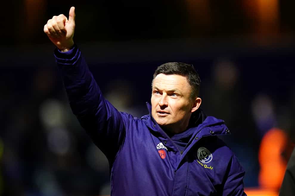 Sheffield United manager Paul Heckingbottom saw his side claim victory at QPR (Adam Davy/PA)