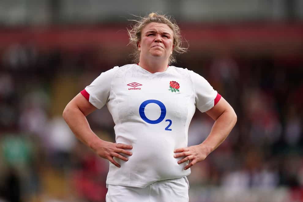 England’s Sarah Bern was among the tries in Bayonne (PA Images/Mike Egerton)