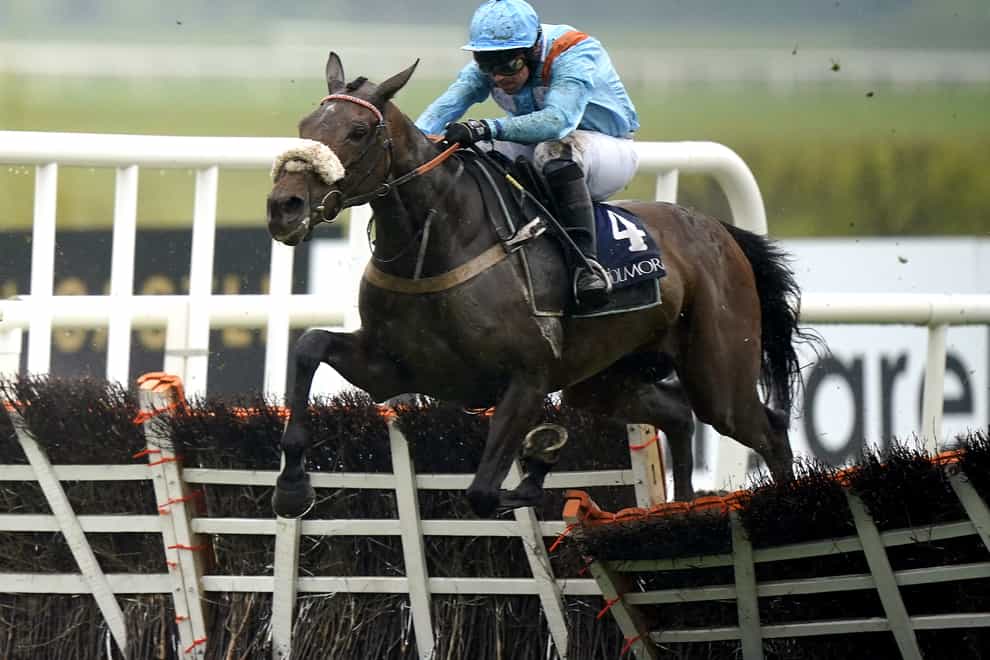 Marie’s Rock on her way to victory at Punchestown (Niall Carson/PA)