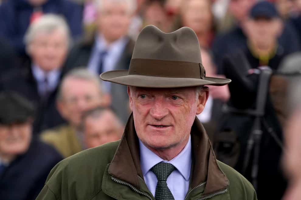 Willie Mullins at Punchestown (Brian Lawless/PA)