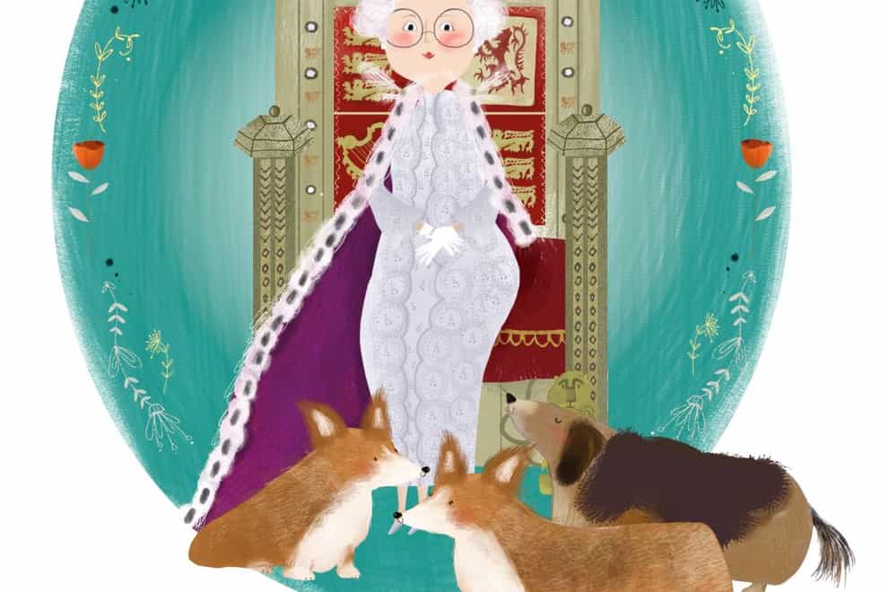 The Queen Elizabeth: A Platinum Jubilee Celebration book for primary school children (The Department for Education/PA)