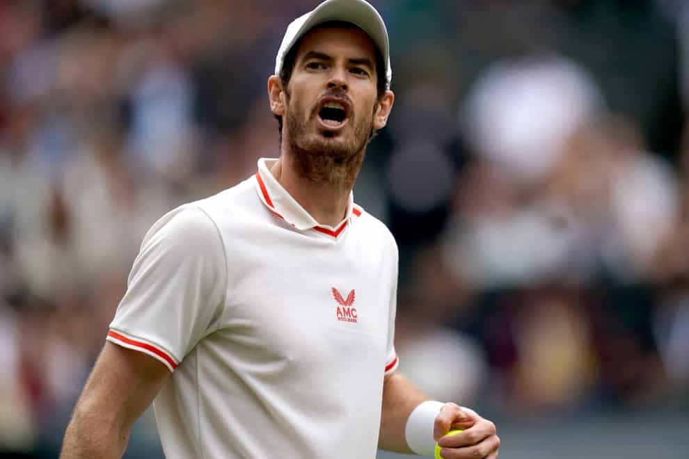 Andy Murray has said he is ‘not supportive’ of the Government’s plan to ban Russian and Belarusian players from competing in Wimbledon (Adam Davy/PA)