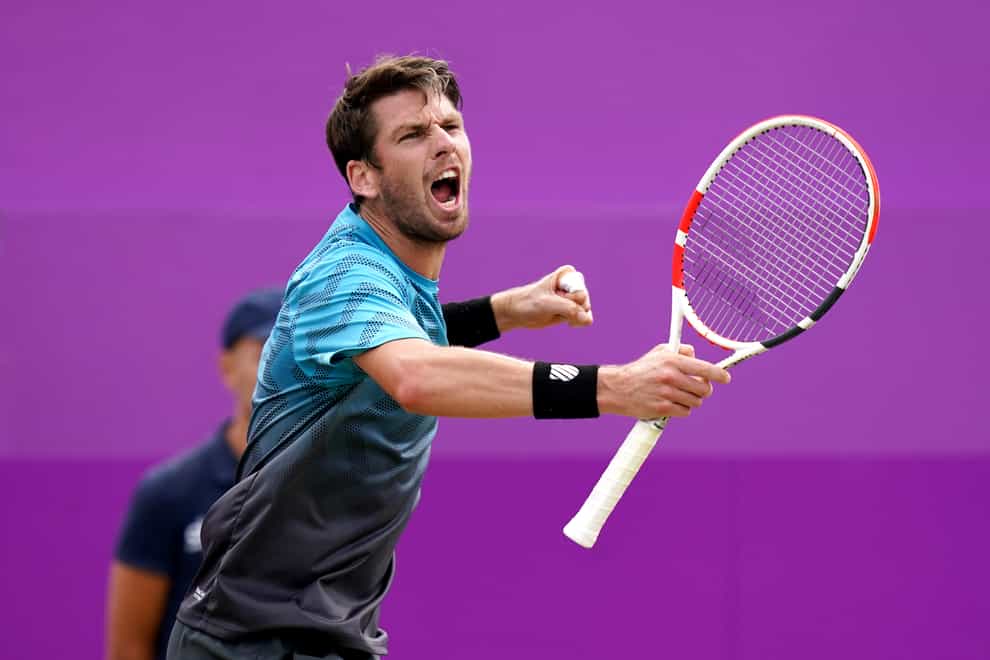 British number one Cameron Norrie progressed into the second round at the Madrid Open (John Walton/PA)
