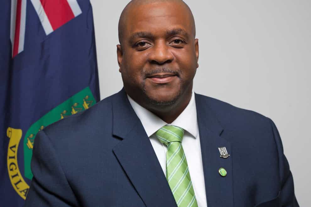 Andrew Fahie (Department of Information and Public Relations of the government of the British Virgin Islands/AP)