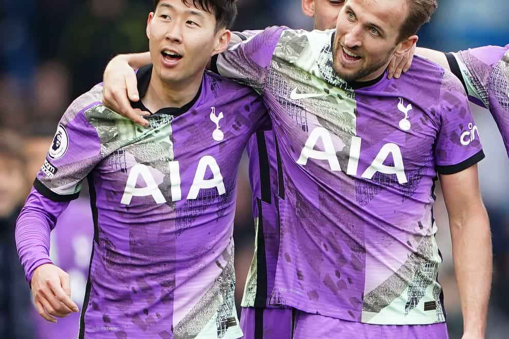 Son Heung-min (left) and Harry Kane have been a prolific strike partnership for Tottenham (Zac Goodwin/PA)
