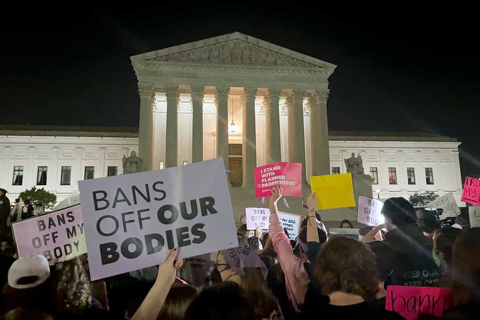 A majority of the US Supreme Court is reportedly poised to overturn a nearly 50-year-old abortion bill (Anna Johnson/AP)