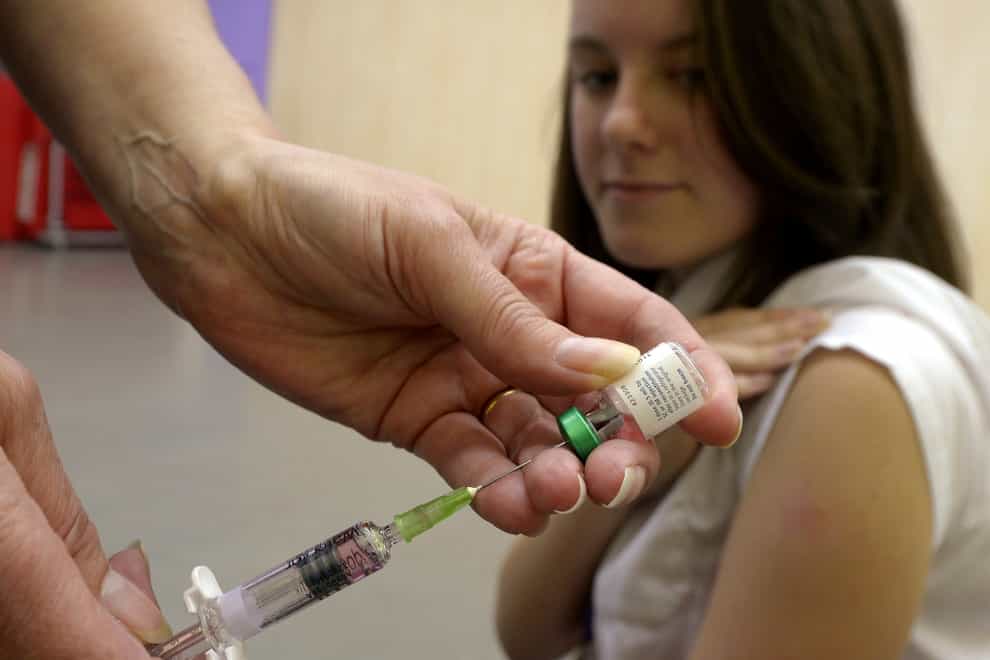 Parents are being urged to get their children vaccinated against measles (PA)