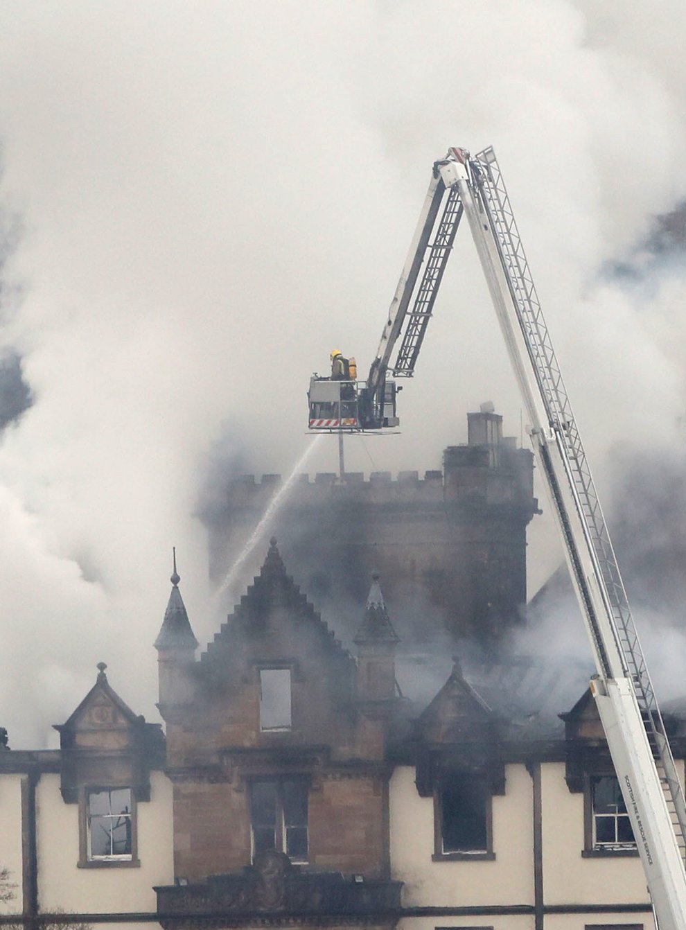 The blaze at Cameron House Hotel happened in December 2017 (Andrew Milligan/PA)