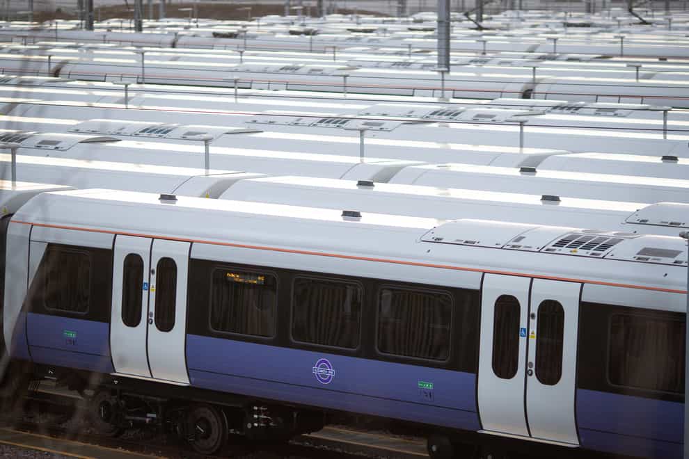 The delayed and overbudget Elizabeth line will finally open on May 24 (Aaron Chown/PA)