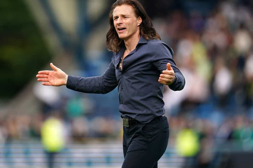 Gareth Ainsworth is gearing up for Wycombe’s play-off semi-final with MK Dons (John Walton/PA).