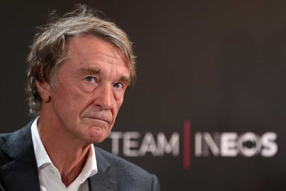 Sir Jim Ratcliffe has seen his bid for Chelsea rejected but Britain’s richest man has refused to give up on aiming to buy the Blues (Martin Rickett/PA)