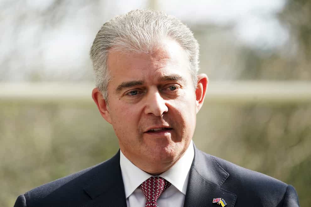 Brandon Lewis has intimated that there will be no action against the Northern Ireland Protocol announced in the Queen’s Speech (PA)
