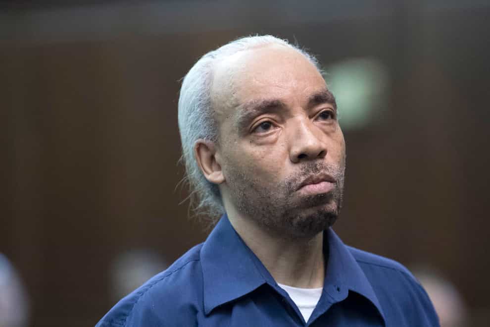Rapper Kidd Creole, who was a founding member of Grandmaster Flash and The Furious Five, has been sentenced to 16 years in prison for stabbing a homeless man to death on a New York City street. (Steven Hirsch/New York Post via AP, Pool, File)