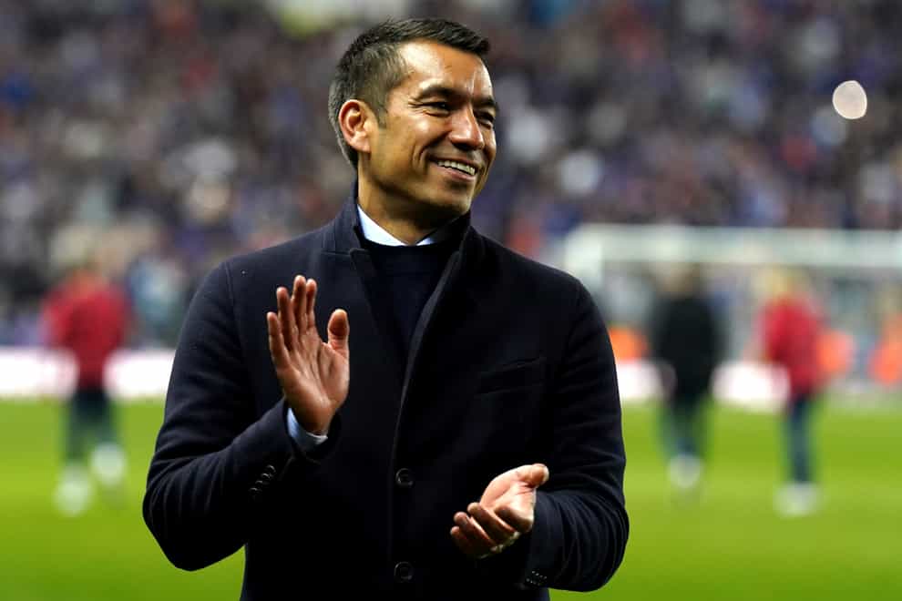 Giovanni van Bronckhorst revealed Rangers toasted Jimmy Bell after winning through to the Europa League final with a thrilling 3-2 aggregate win over RB Leipzig at Ibrox (Andrew Milligan/PA)
