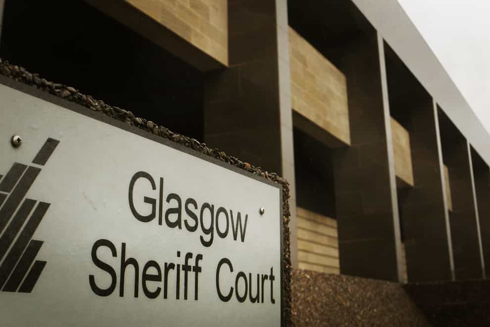 Natalie McGarry is on trial at Glasgow Sheriff Court (PA)
