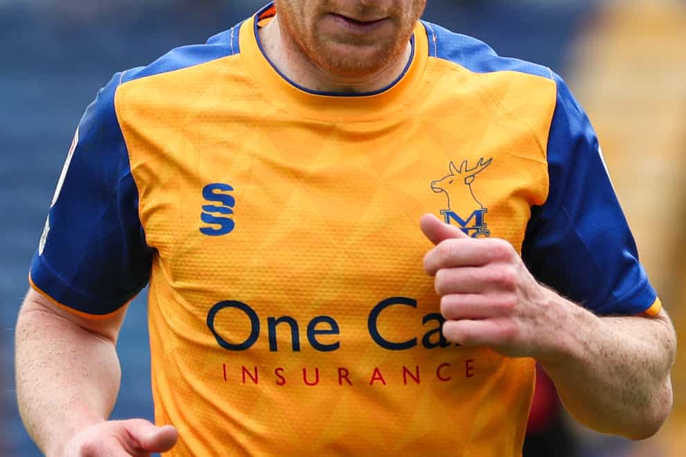 Stephen Quinn is a doubt for Mansfield against Forest Green (Isaac Parkin/PA)