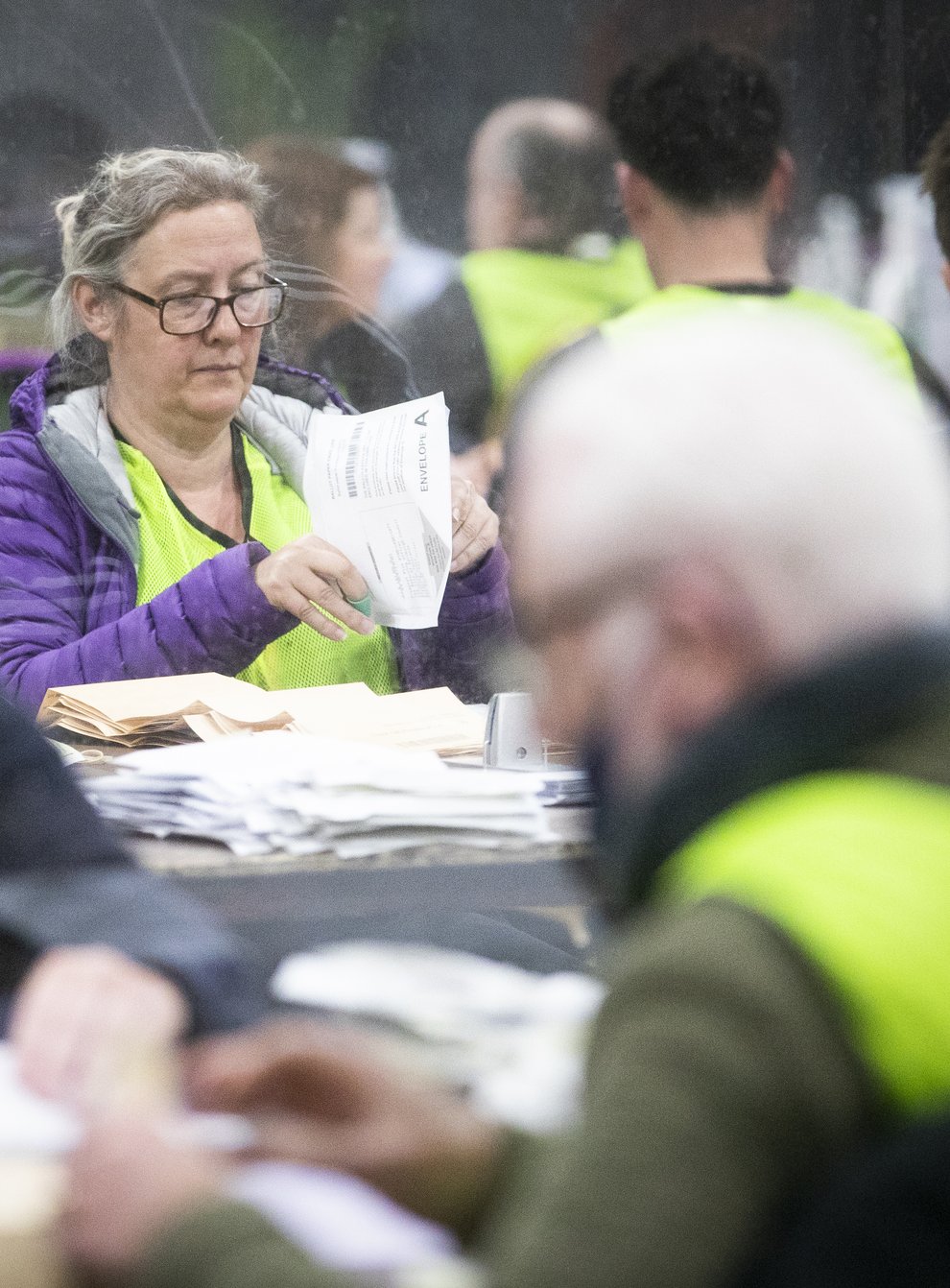 A total of 63 councillors were elected in Edinburgh (Jane Barlow/PA)