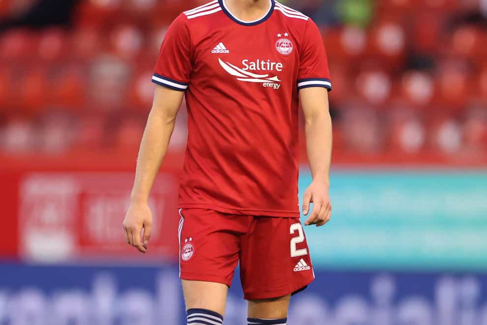 Ross McCrorie admits the Dons have been poor (Steve Welsh/PA)